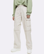 Solid Cargo Pant