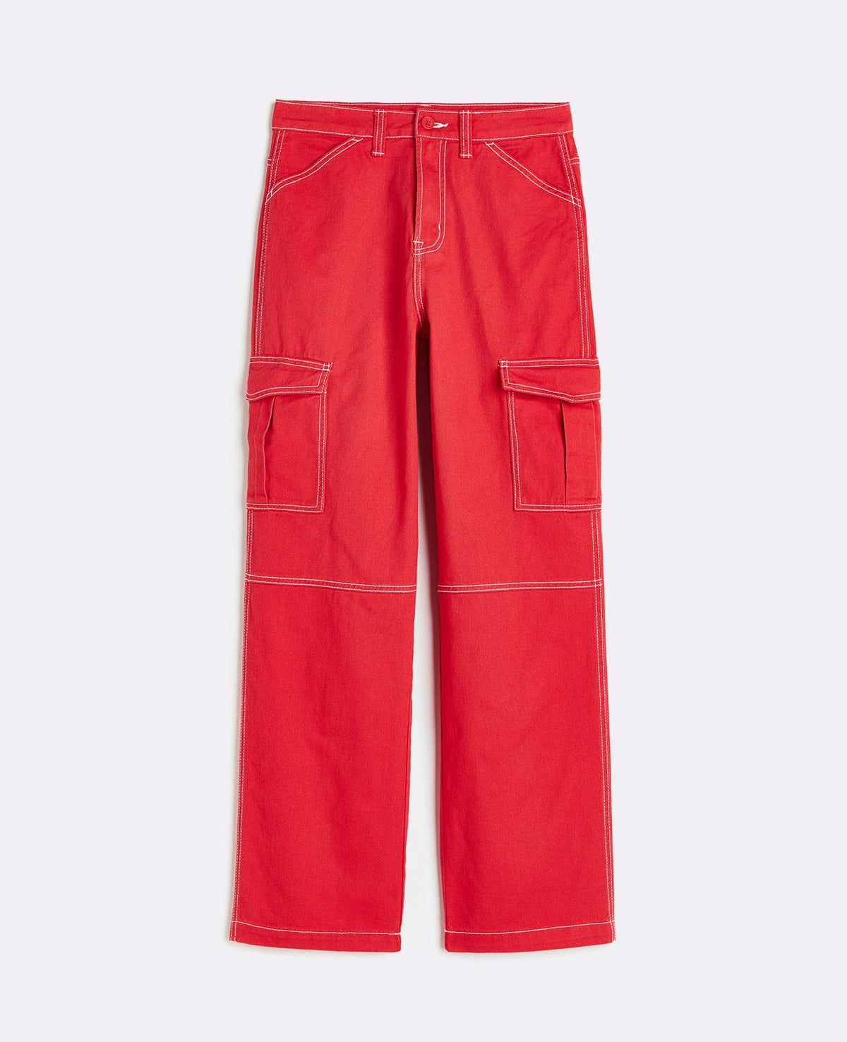 Solid Cargo Pant
