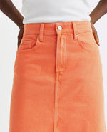 Knee Length Denim Skirts